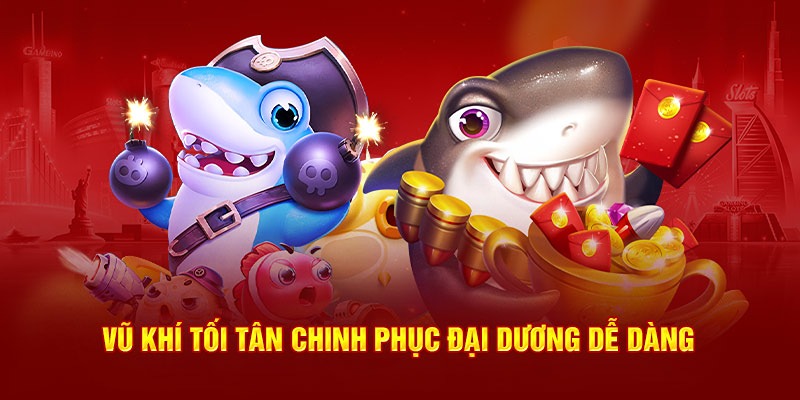 Các tựa game bắn cá mới tại nhà cái Jun88 được nâng cấp vũ khí hiện đại