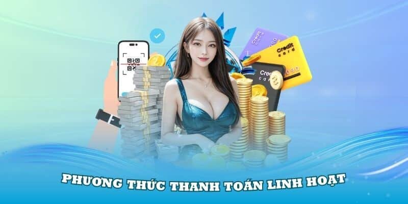 Việc thanh toán tại nhà cái Jun88 vô cùng an toàn và linh hoạt